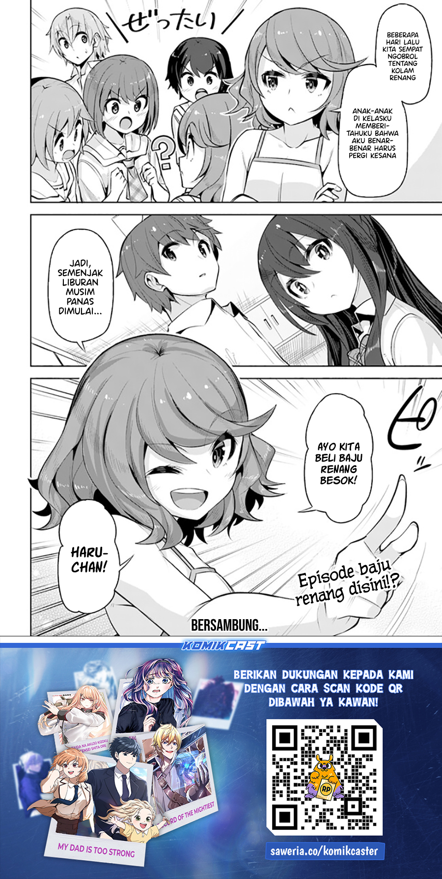 A Neat and Pretty Girl at My New School Is a Childhood Friend Who I Used To Play With Thinking She Was a Boy Chapter 26 Gambar 31