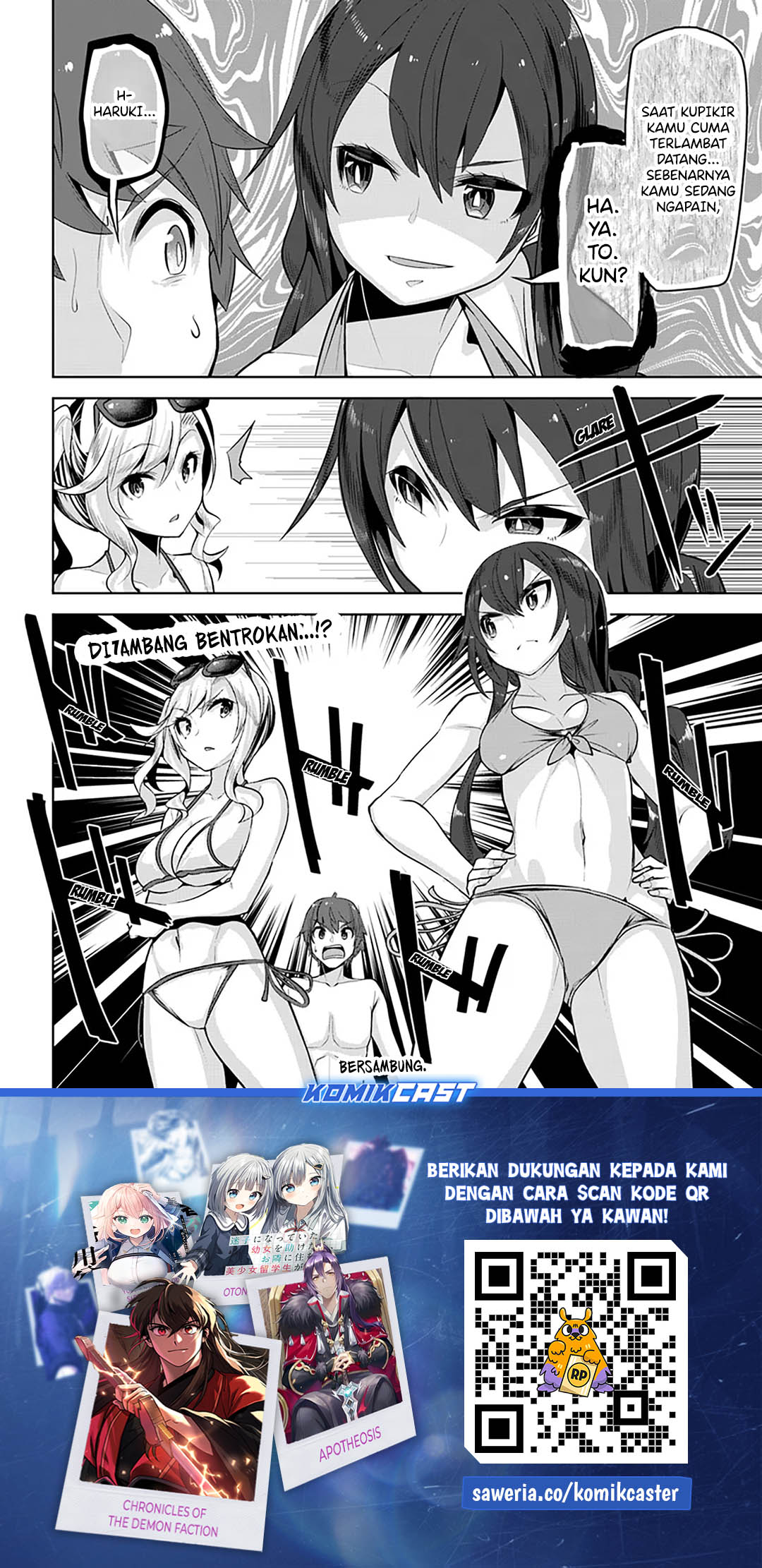 A Neat and Pretty Girl at My New School Is a Childhood Friend Who I Used To Play With Thinking She Was a Boy Chapter 30 Gambar 30