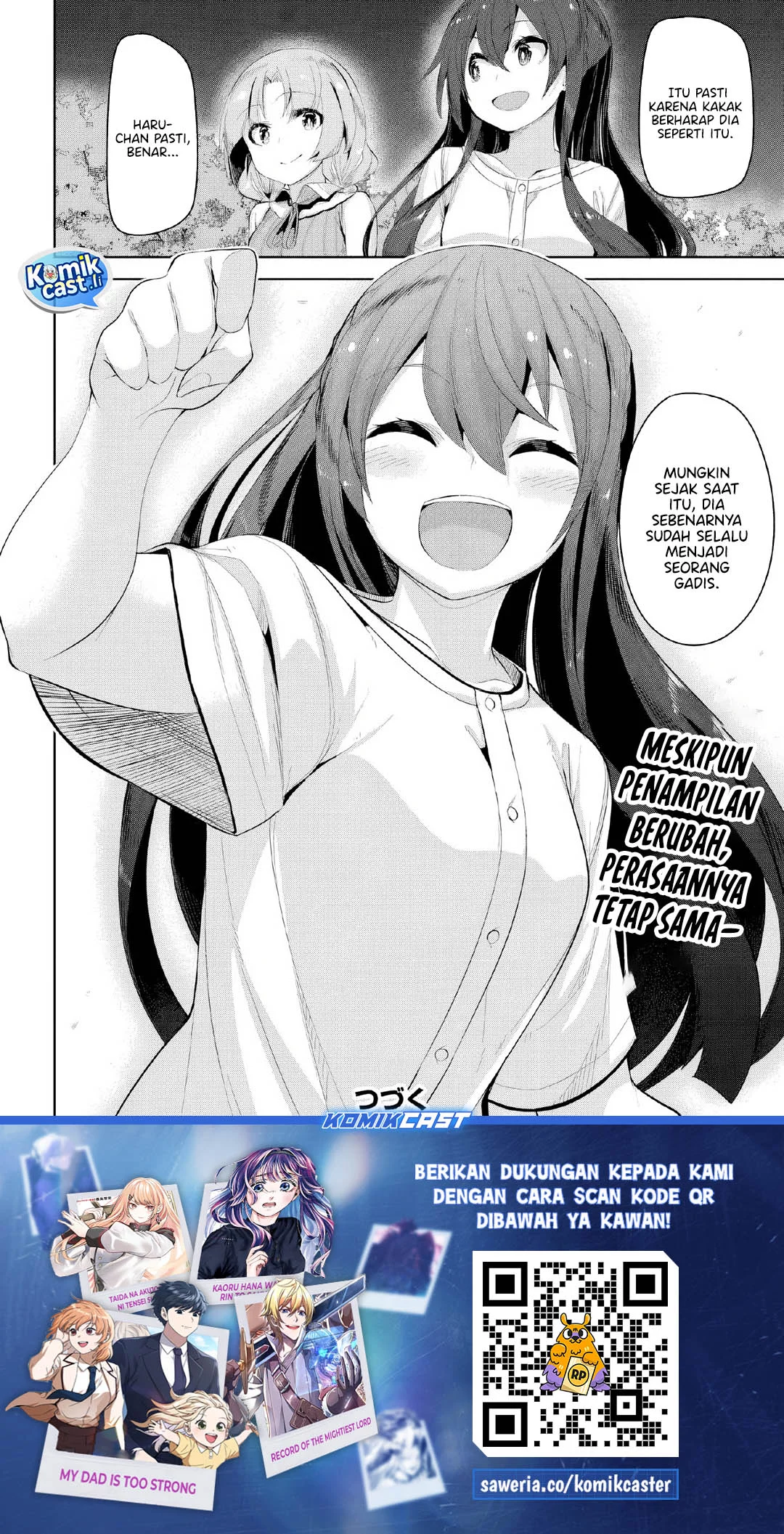 A Neat and Pretty Girl at My New School Is a Childhood Friend Who I Used To Play With Thinking She Was a Boy Chapter 33 Gambar 32