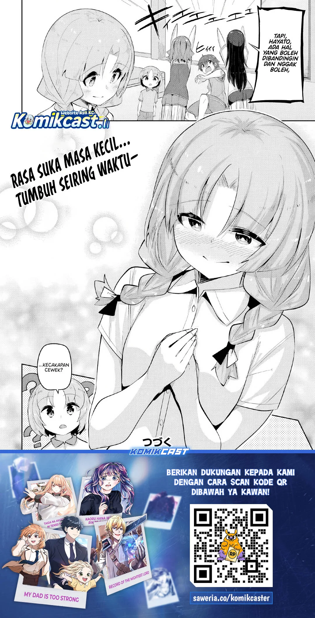 A Neat and Pretty Girl at My New School Is a Childhood Friend Who I Used To Play With Thinking She Was a Boy Chapter 34 Gambar 31