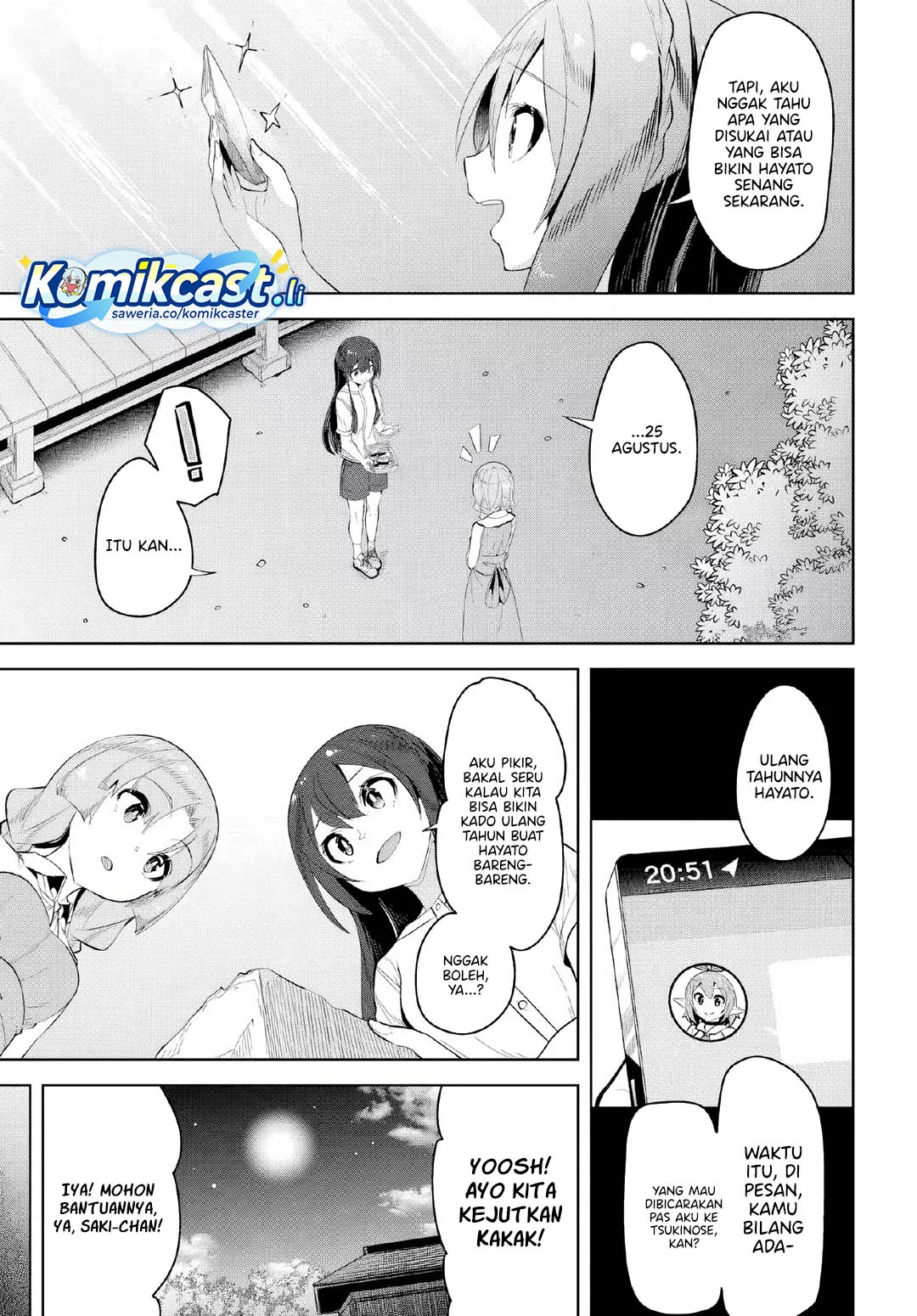 A Neat and Pretty Girl at My New School Is a Childhood Friend Who I Used To Play With Thinking She Was a Boy Chapter 34 Gambar 8