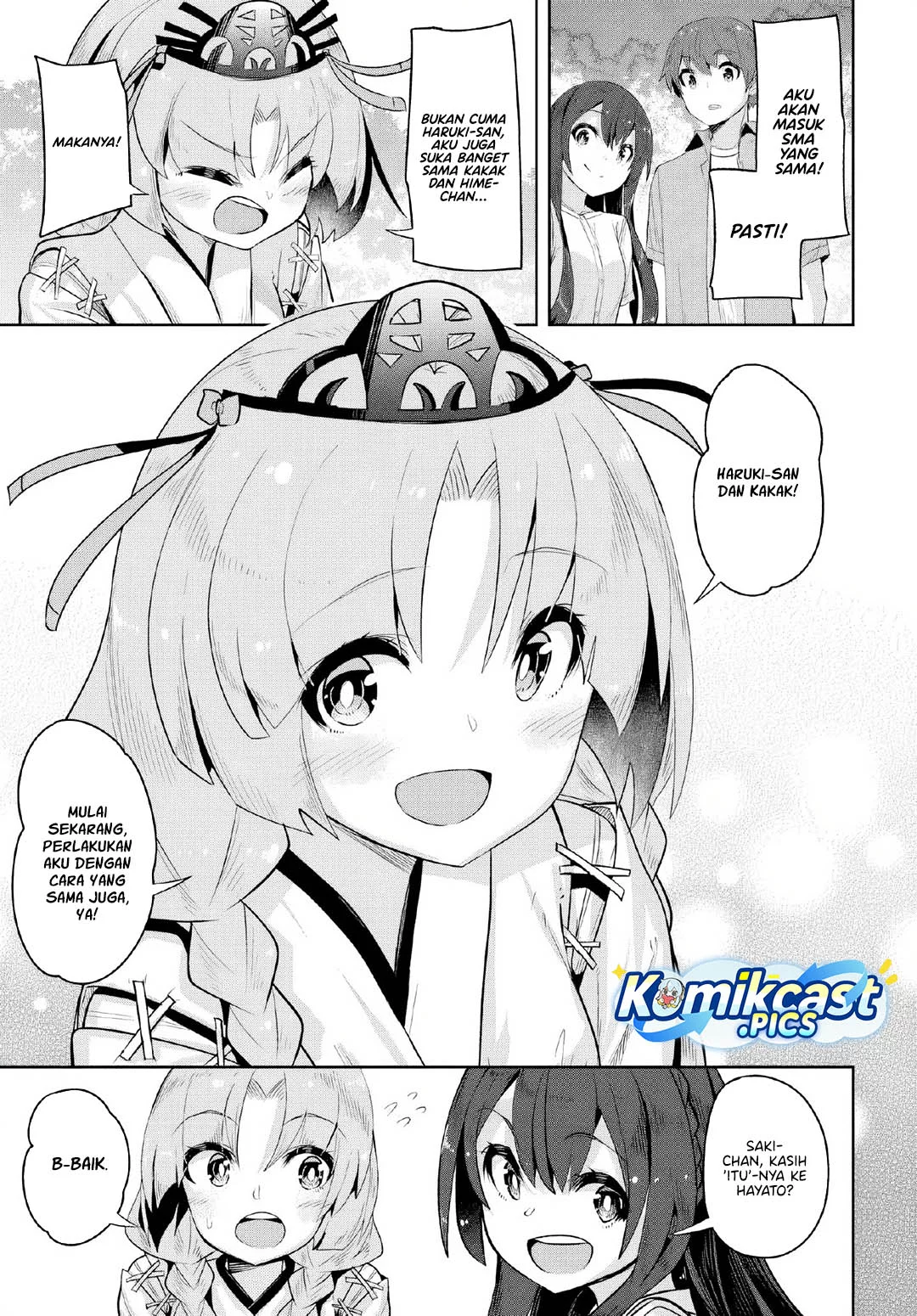 A Neat and Pretty Girl at My New School Is a Childhood Friend Who I Used To Play With Thinking She Was a Boy Chapter 37 Gambar 24