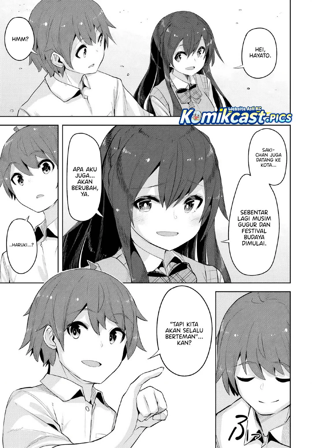 A Neat and Pretty Girl at My New School Is a Childhood Friend Who I Used To Play With Thinking She Was a Boy Chapter 37 Gambar 34
