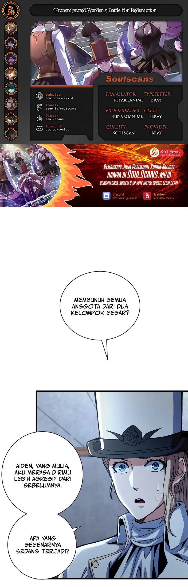 Baca Komik A Transmigrated Warden’s Battle for Redemption Chapter 79 Gambar 1