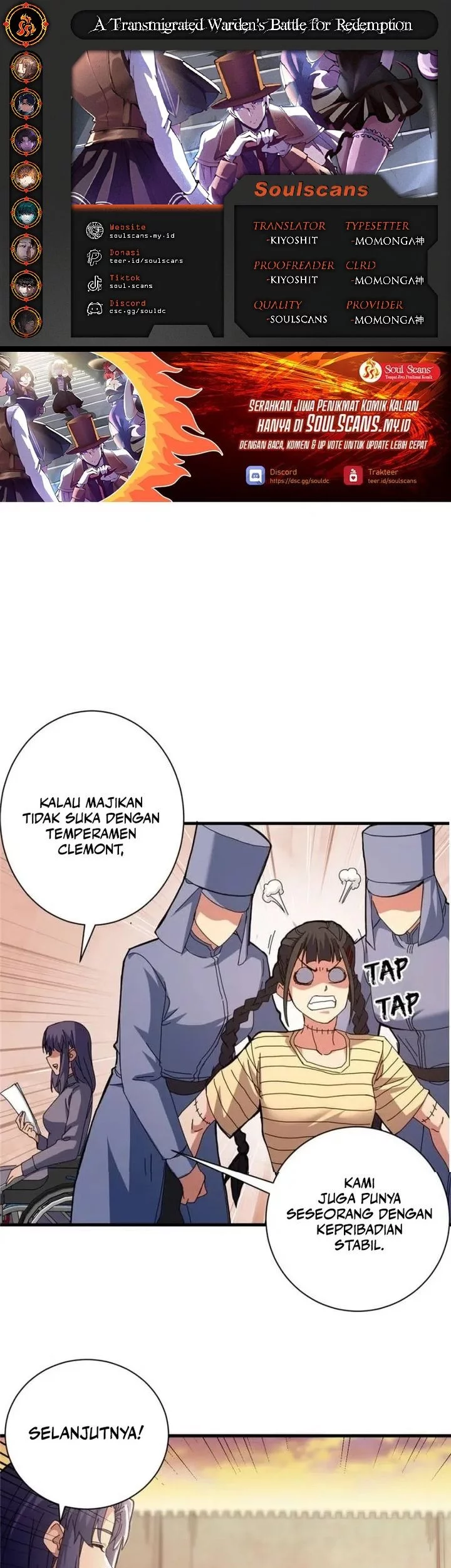 Baca Komik A Transmigrated Warden’s Battle for Redemption Chapter 83 Gambar 1