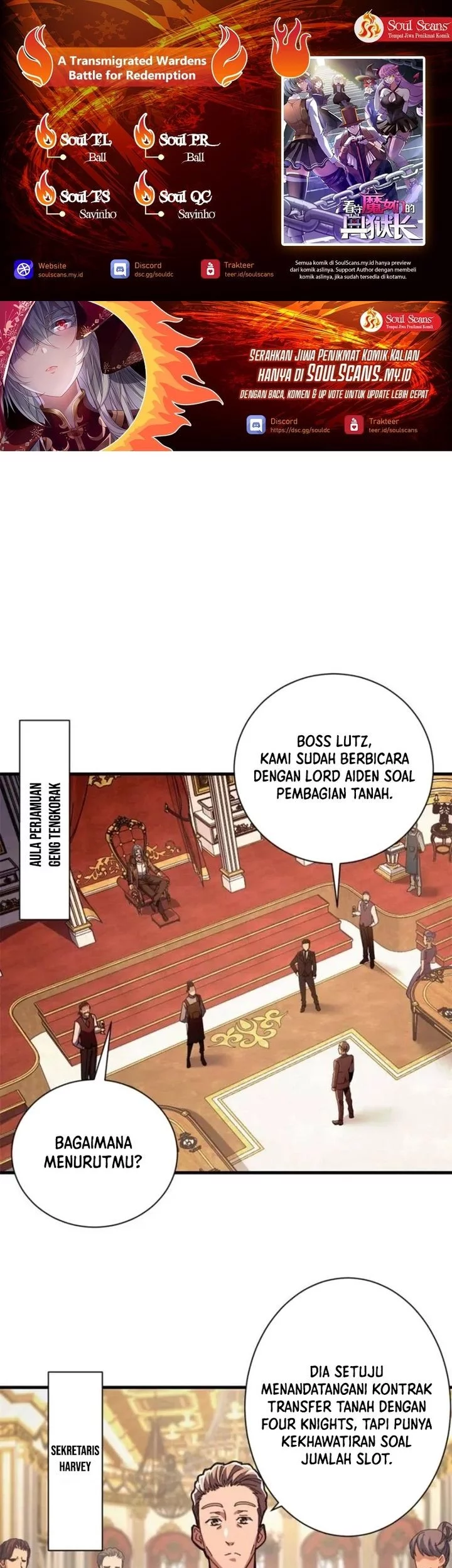 Baca Komik A Transmigrated Warden’s Battle for Redemption Chapter 87 Gambar 1