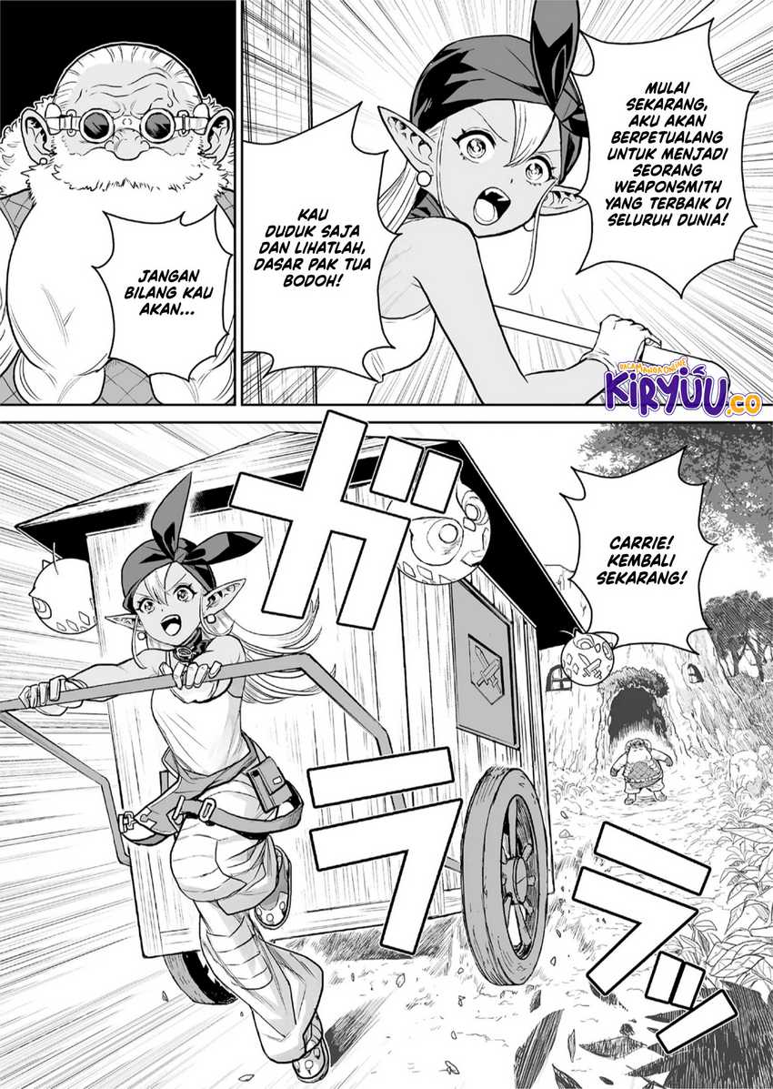 Abandoned: The Hero Who’s So Strong He Breaks Every Weapon, and the Elf Weaponsmith Chapter 1 Gambar 11