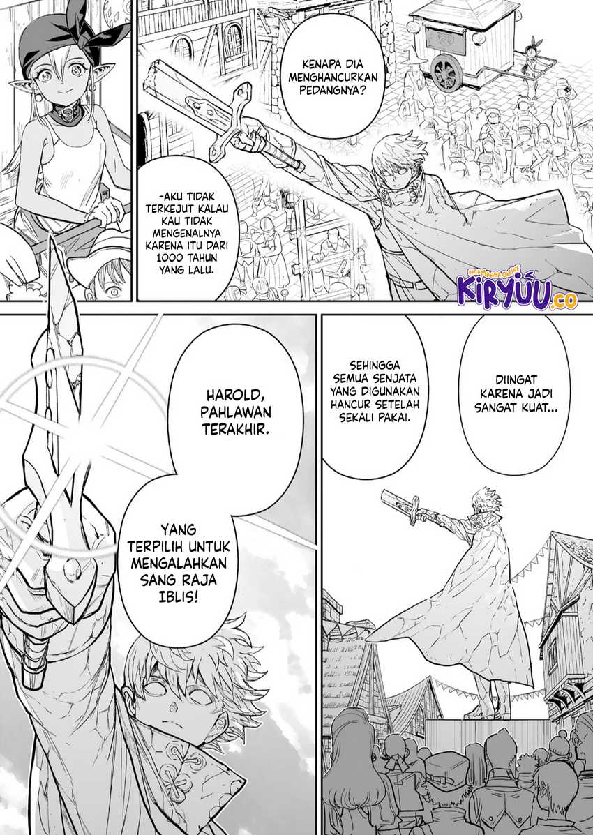 Abandoned: The Hero Who’s So Strong He Breaks Every Weapon, and the Elf Weaponsmith Chapter 1 Gambar 13