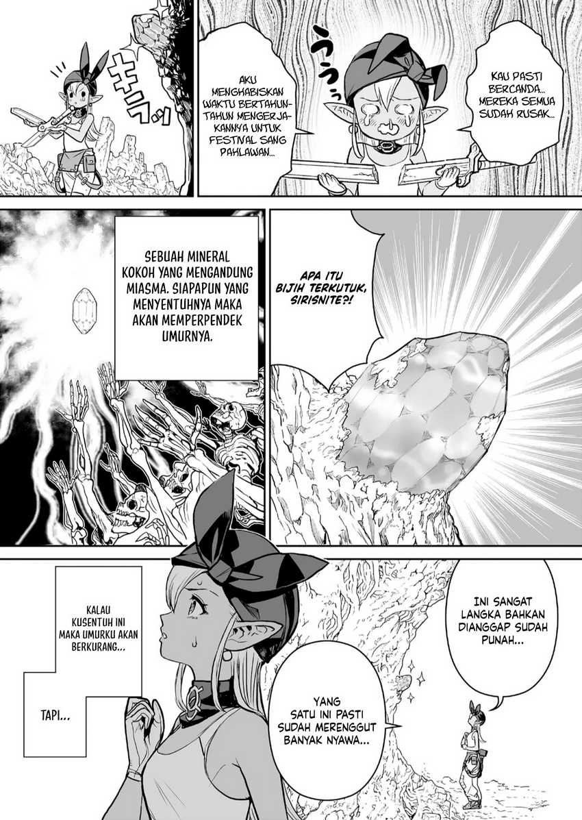 Abandoned: The Hero Who’s So Strong He Breaks Every Weapon, and the Elf Weaponsmith Chapter 1 Gambar 24