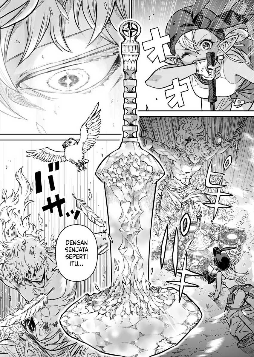 Abandoned: The Hero Who’s So Strong He Breaks Every Weapon, and the Elf Weaponsmith Chapter 1 Gambar 36