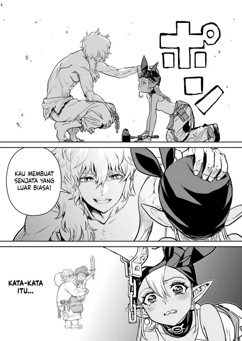 Abandoned: The Hero Who’s So Strong He Breaks Every Weapon, and the Elf Weaponsmith Chapter 1 Gambar 50