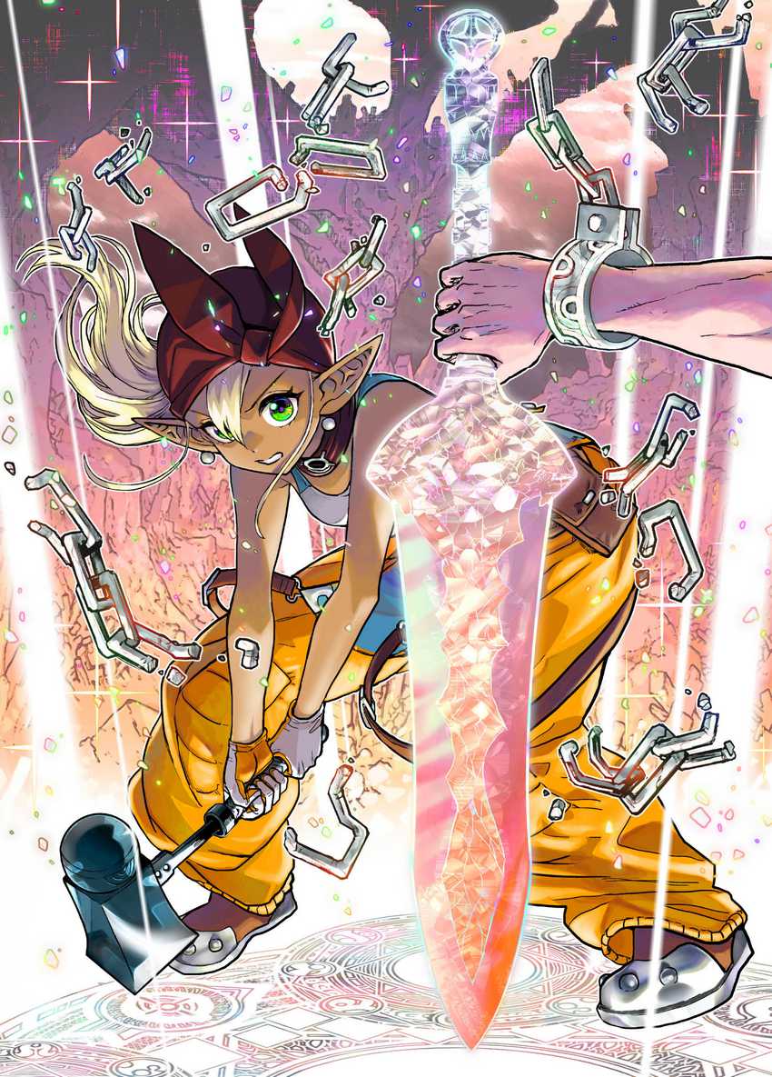 Abandoned: The Hero Who’s So Strong He Breaks Every Weapon, and the Elf Weaponsmith Chapter 1 Gambar 55