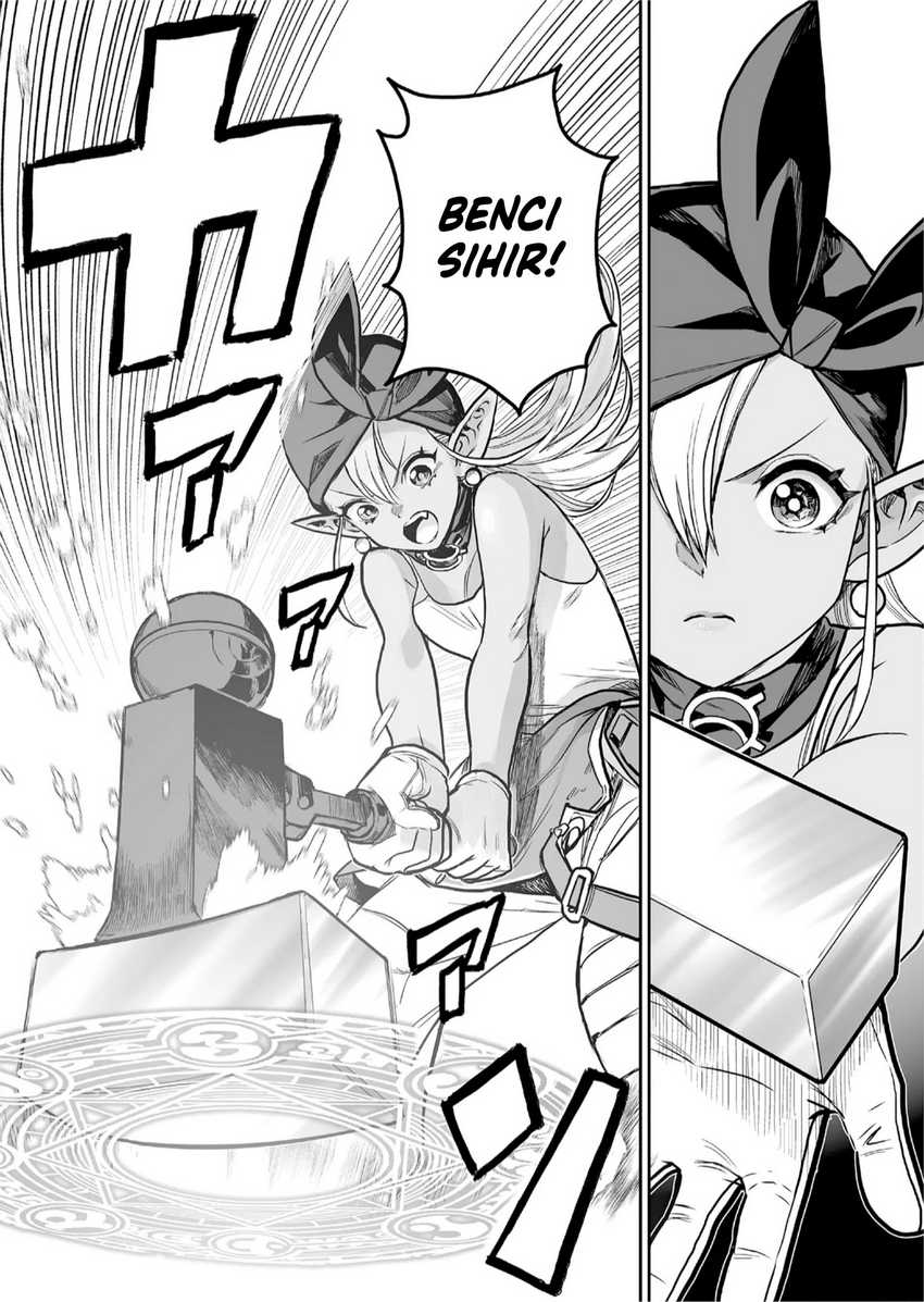 Abandoned: The Hero Who’s So Strong He Breaks Every Weapon, and the Elf Weaponsmith Chapter 1 Gambar 8