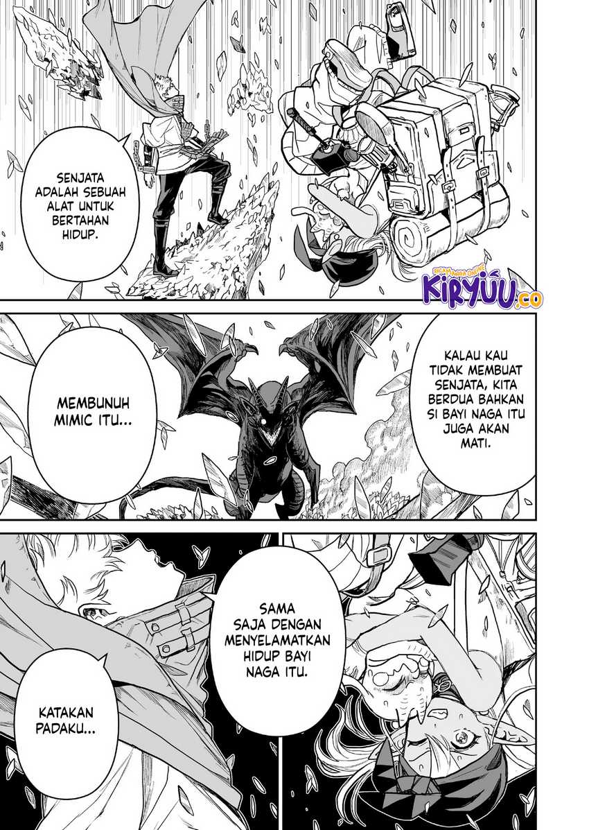 Abandoned: The Hero Who’s So Strong He Breaks Every Weapon, and the Elf Weaponsmith Chapter 5 Gambar 9