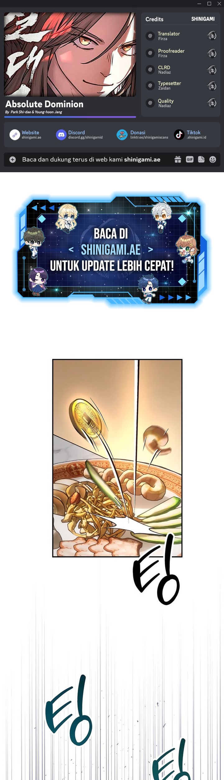 Baca Komik Absolute Dominion Chapter 2 Gambar 1