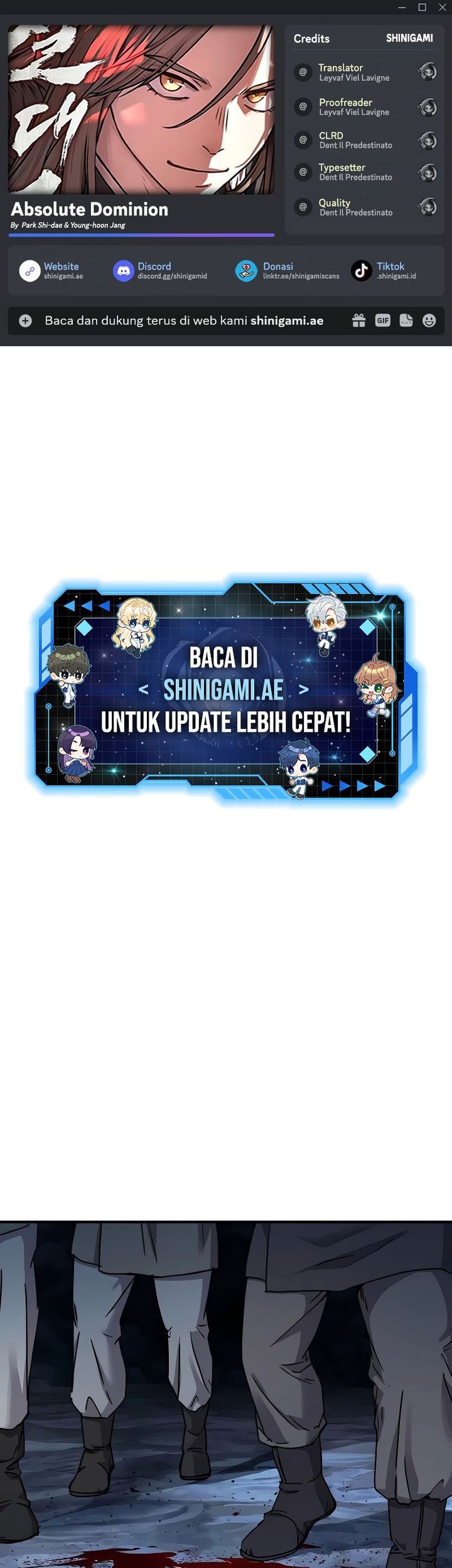 Baca Komik Absolute Dominion Chapter 20 Gambar 1