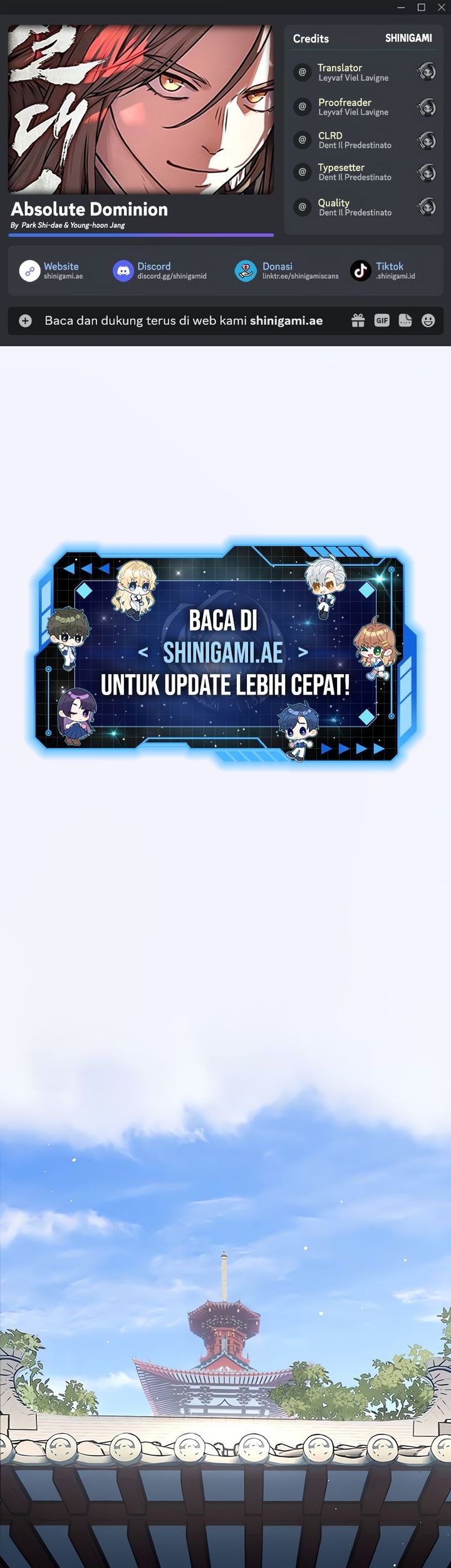 Baca Komik Absolute Dominion Chapter 23 Gambar 1