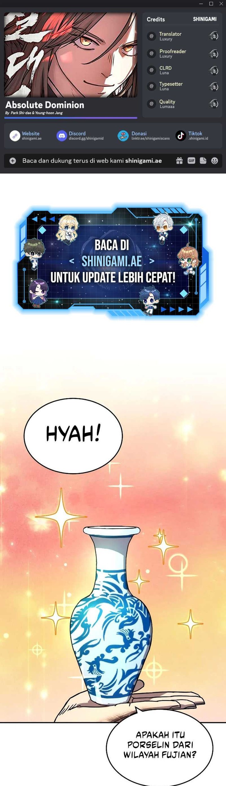 Baca Komik Absolute Dominion Chapter 3 Gambar 1