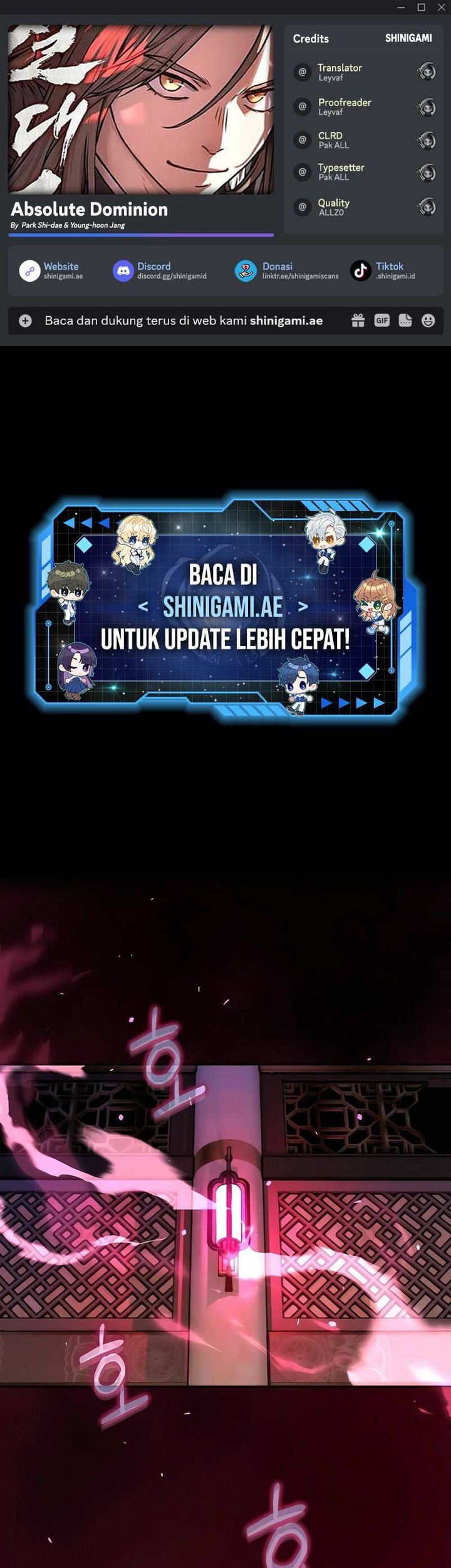 Baca Komik Absolute Dominion Chapter 4 Gambar 1