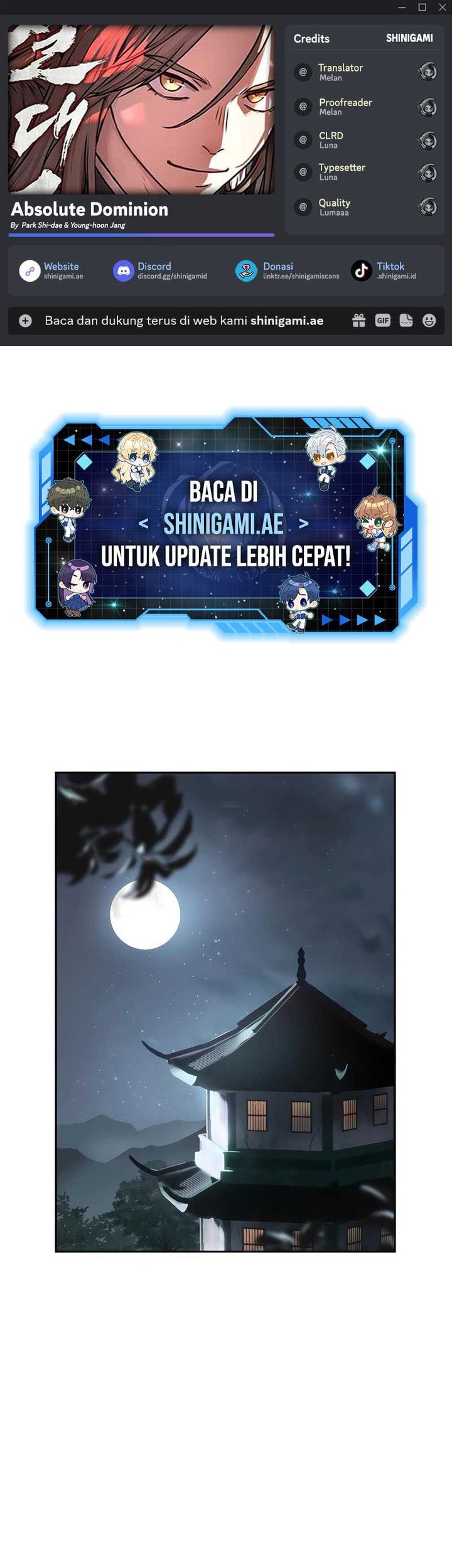 Baca Komik Absolute Dominion Chapter 5 Gambar 1