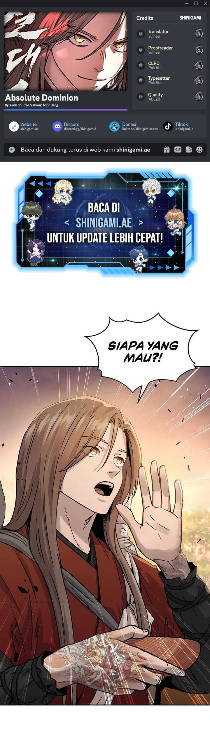 Baca Komik Absolute Dominion Chapter 6 Gambar 1
