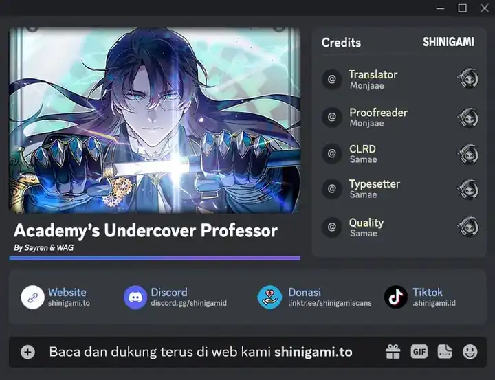 Baca Komik Academy’s Undercover Professor Chapter 139 Gambar 1