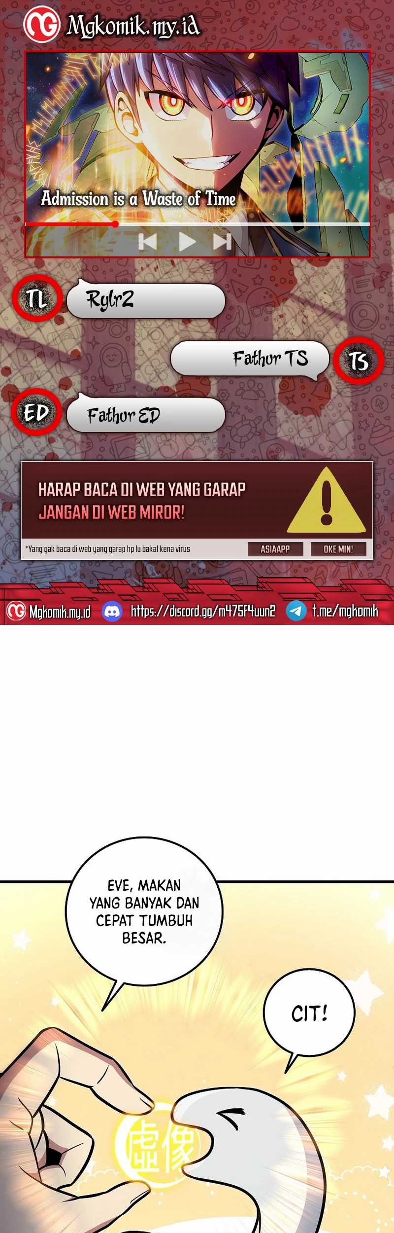 Baca Komik Admission is a Waste of Time Chapter 41 Gambar 1