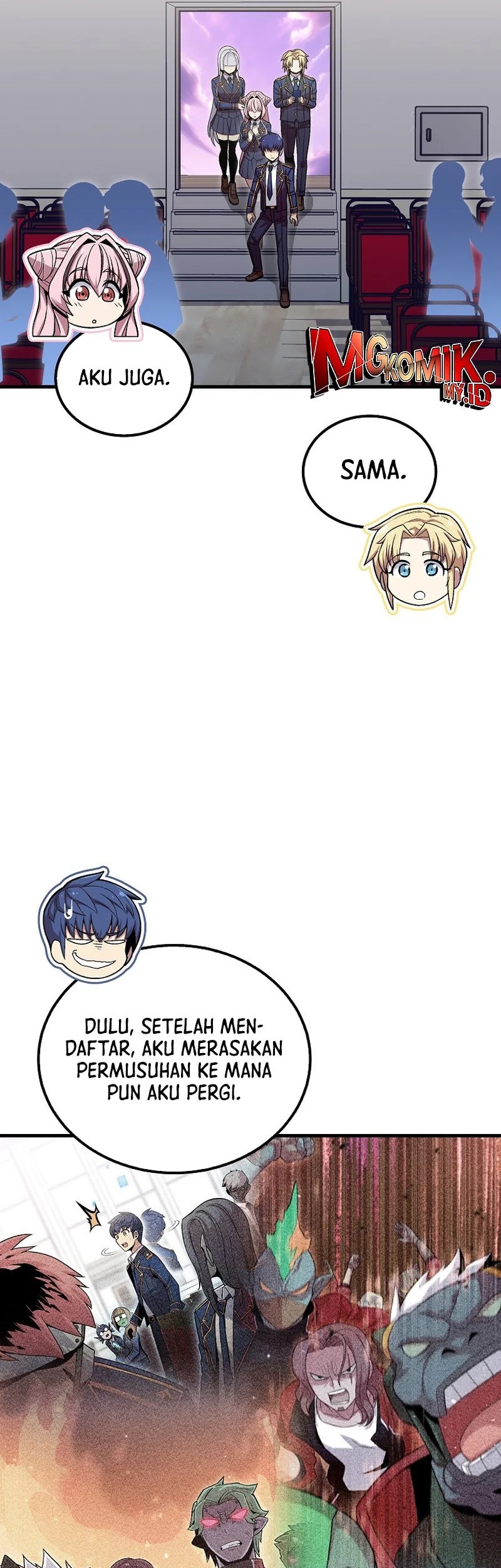 Admission is a Waste of Time Chapter 56 Gambar 28