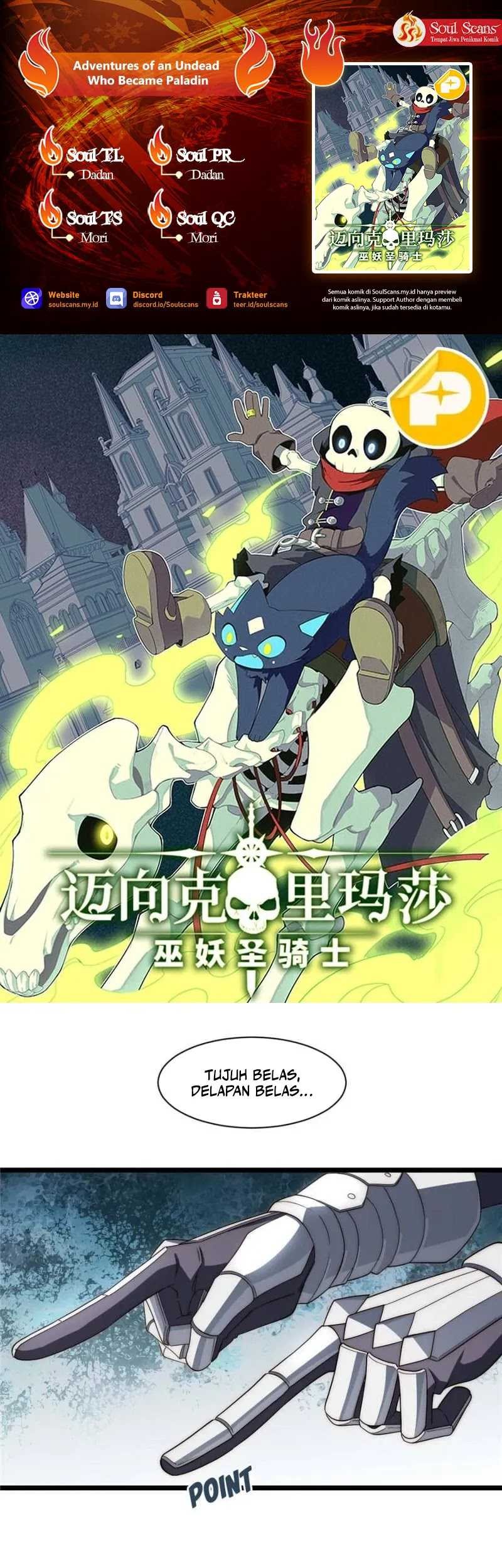 Baca Komik Adventures of an Undead Who Became Paladin Chapter 184 Gambar 1