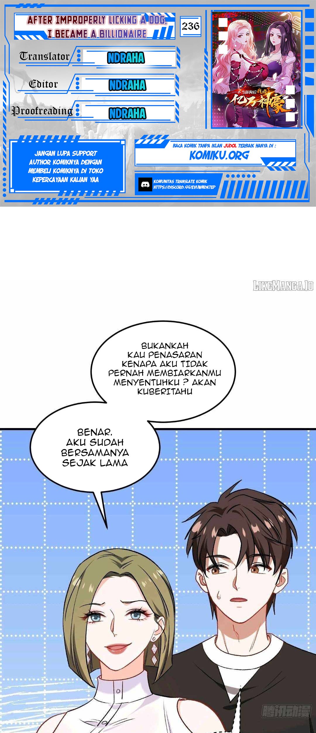 Baca Komik After Improperly Licking a Dog, I Became a Billionaire Chapter 236 Gambar 1