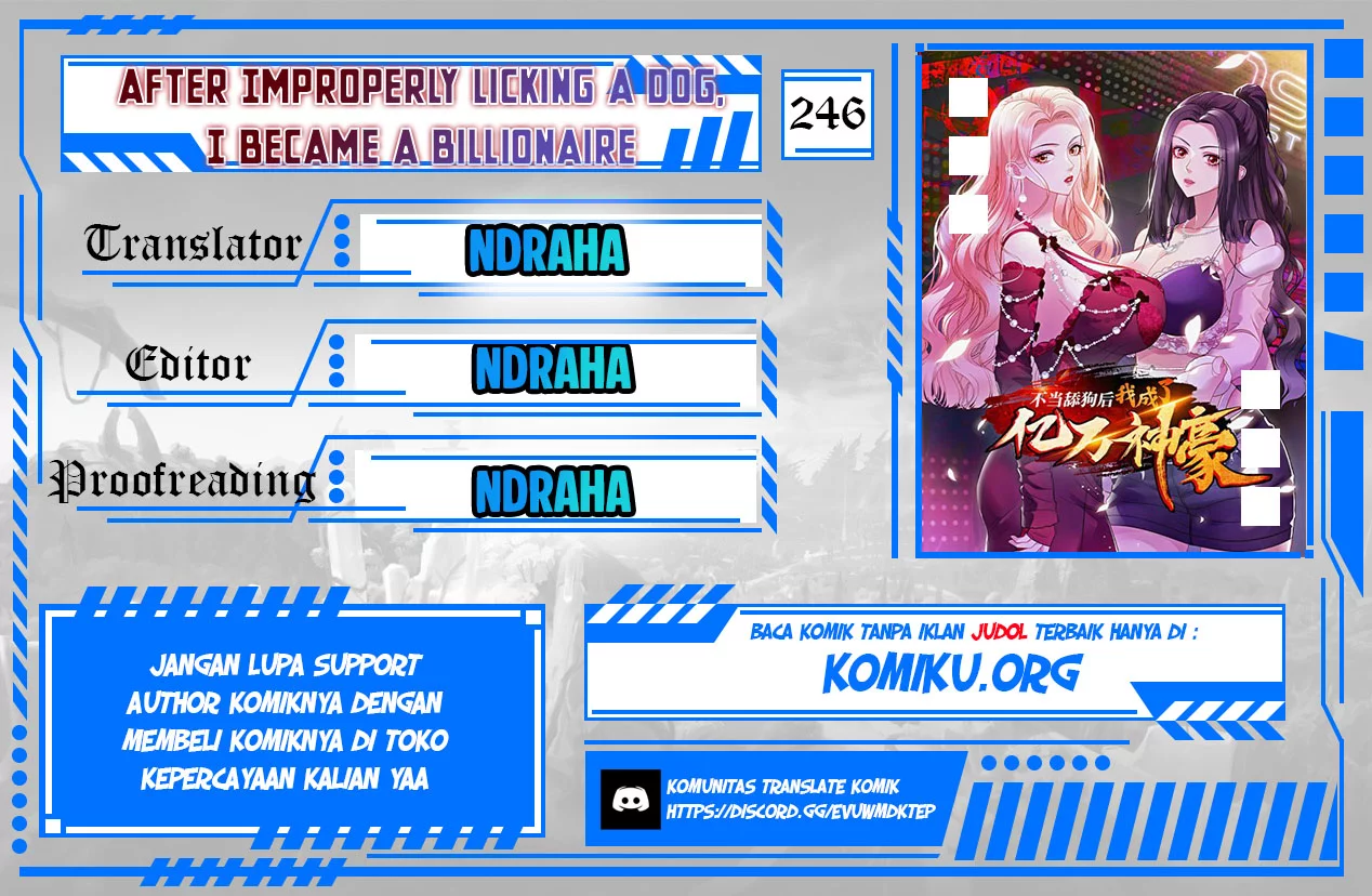 Baca Komik After Improperly Licking a Dog, I Became a Billionaire Chapter 246 Gambar 1