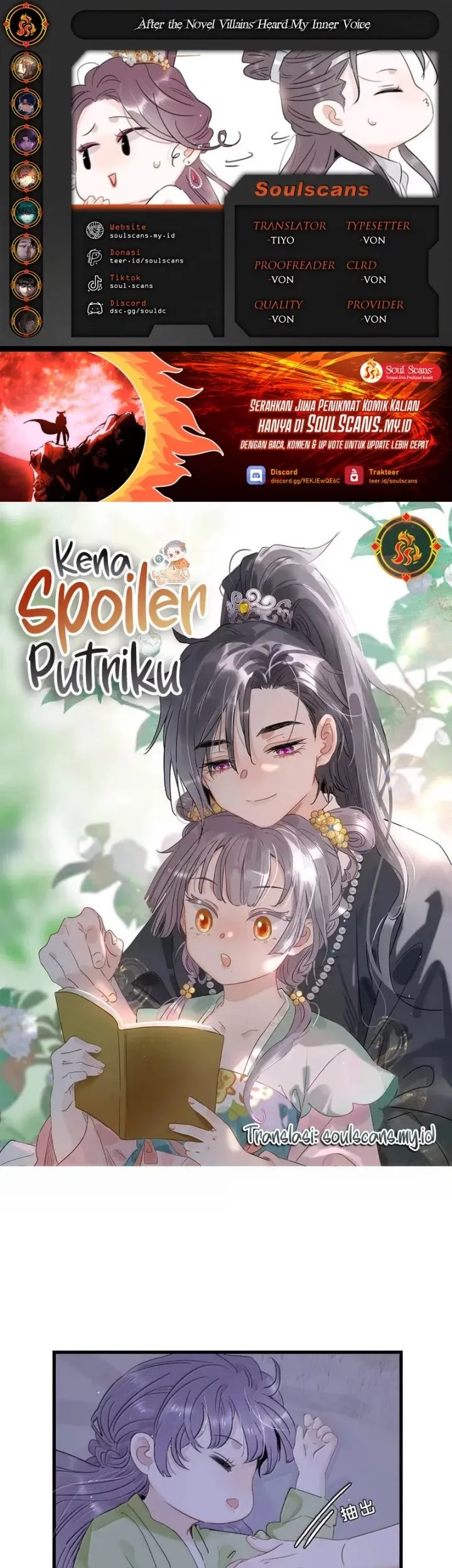 Baca Komik After the Novel Villains Heard My Inner Voice Chapter 30 Gambar 1