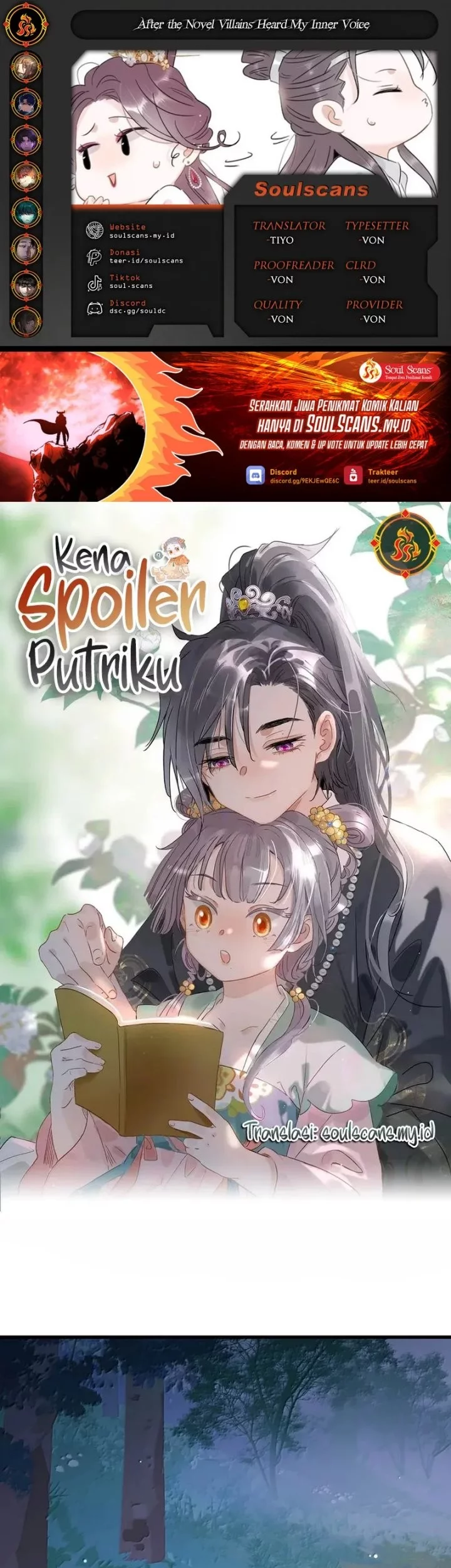 Baca Komik After the Novel Villains Heard My Inner Voice Chapter 31 Gambar 1