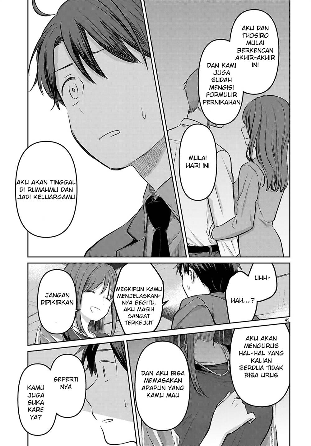 Ai no Senbiki ~Mamakatsu Shitara Mama ga Dekita Hanashi~ Chapter 1 Gambar 55