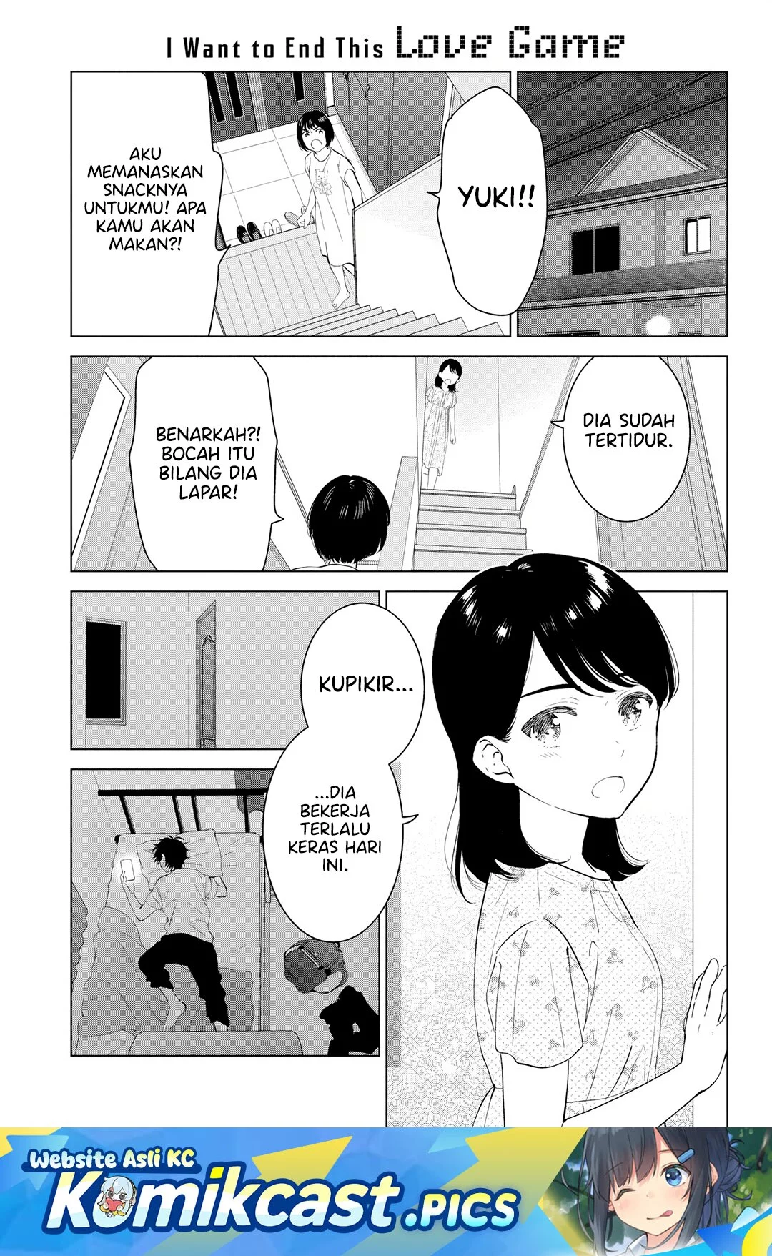 Baca Komik Aishiteru Game wo Owarasetai Chapter 59 Gambar 1