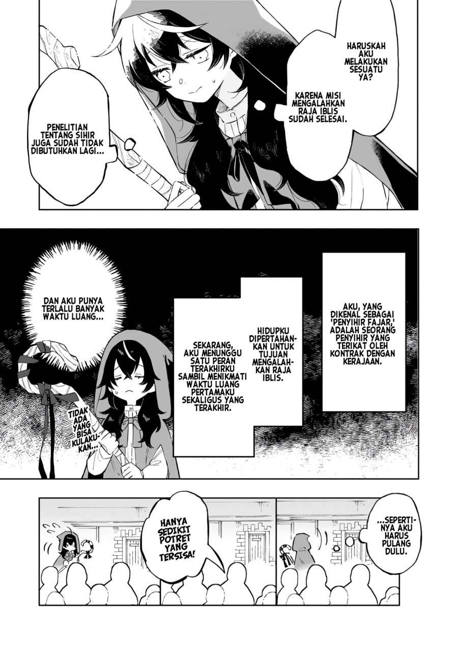 Akatsuki no Majo Reishi wa Jiyu ni Ikitai Mao Tobatsu o Oeta Node, Nonbiri o Mise o Hirakimasu Chapter 1 Gambar 16