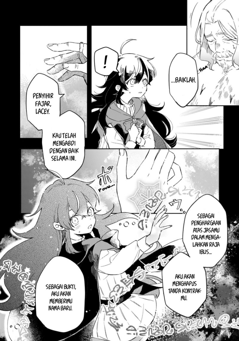 Akatsuki no Majo Reishi wa Jiyu ni Ikitai Mao Tobatsu o Oeta Node, Nonbiri o Mise o Hirakimasu Chapter 4 Gambar 6