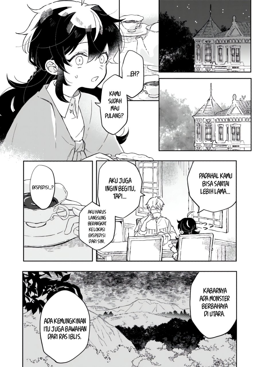 Akatsuki no Majo Reishi wa Jiyu ni Ikitai Mao Tobatsu o Oeta Node, Nonbiri o Mise o Hirakimasu Chapter 5 Gambar 16