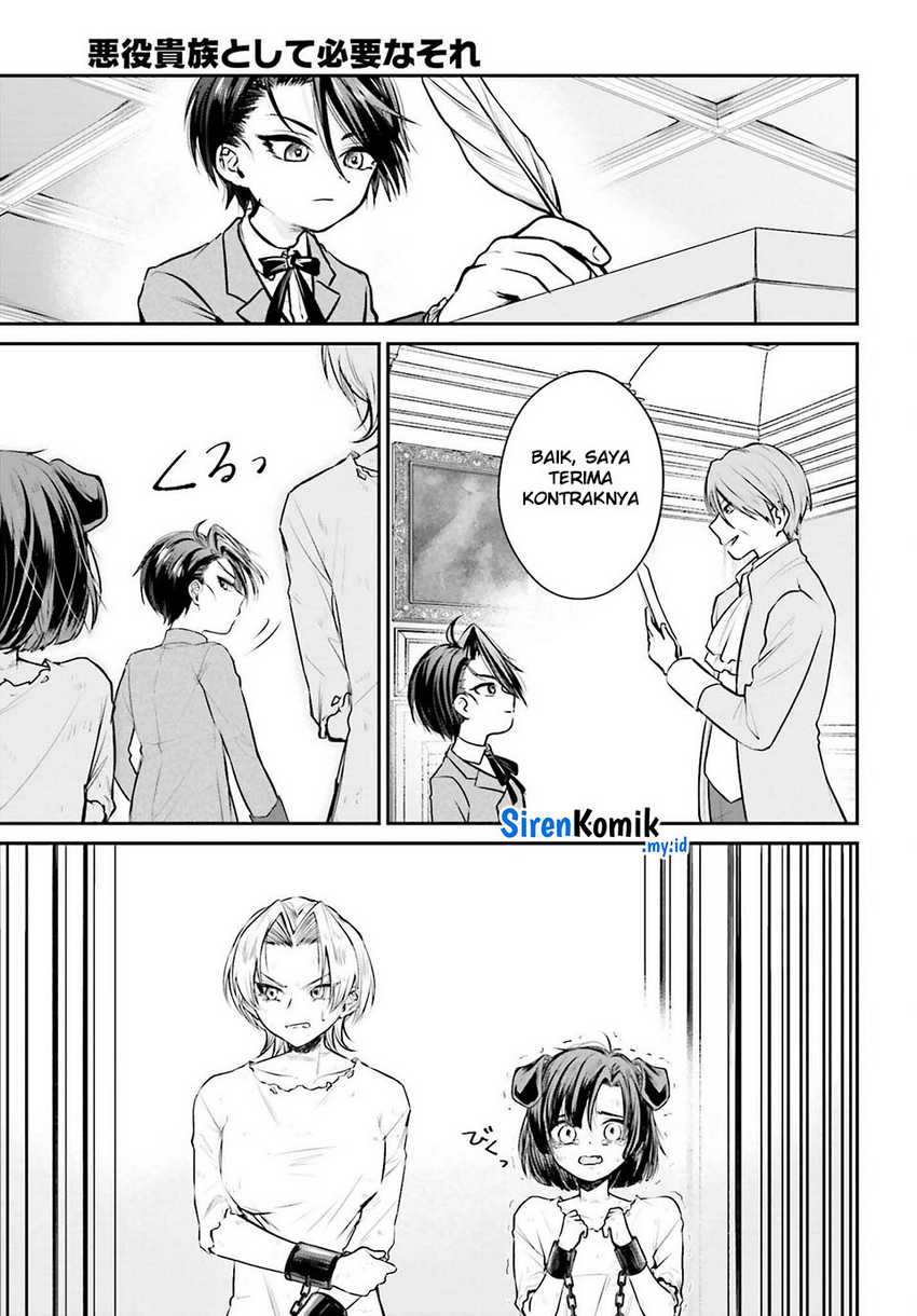 Akuyaku Kizoku to shite Hitsuyou na Sore Chapter 3 Gambar 16