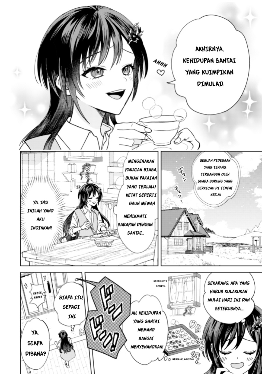 Baca Akuyaku Reijou wa Slow Life o Enjoy Shitai!: Yatto Kon’yaku Hakisareta no ni, Daini Ouji ga Meccha Stalker Shitekurun desu kedo Chapter 3 Gambar 2