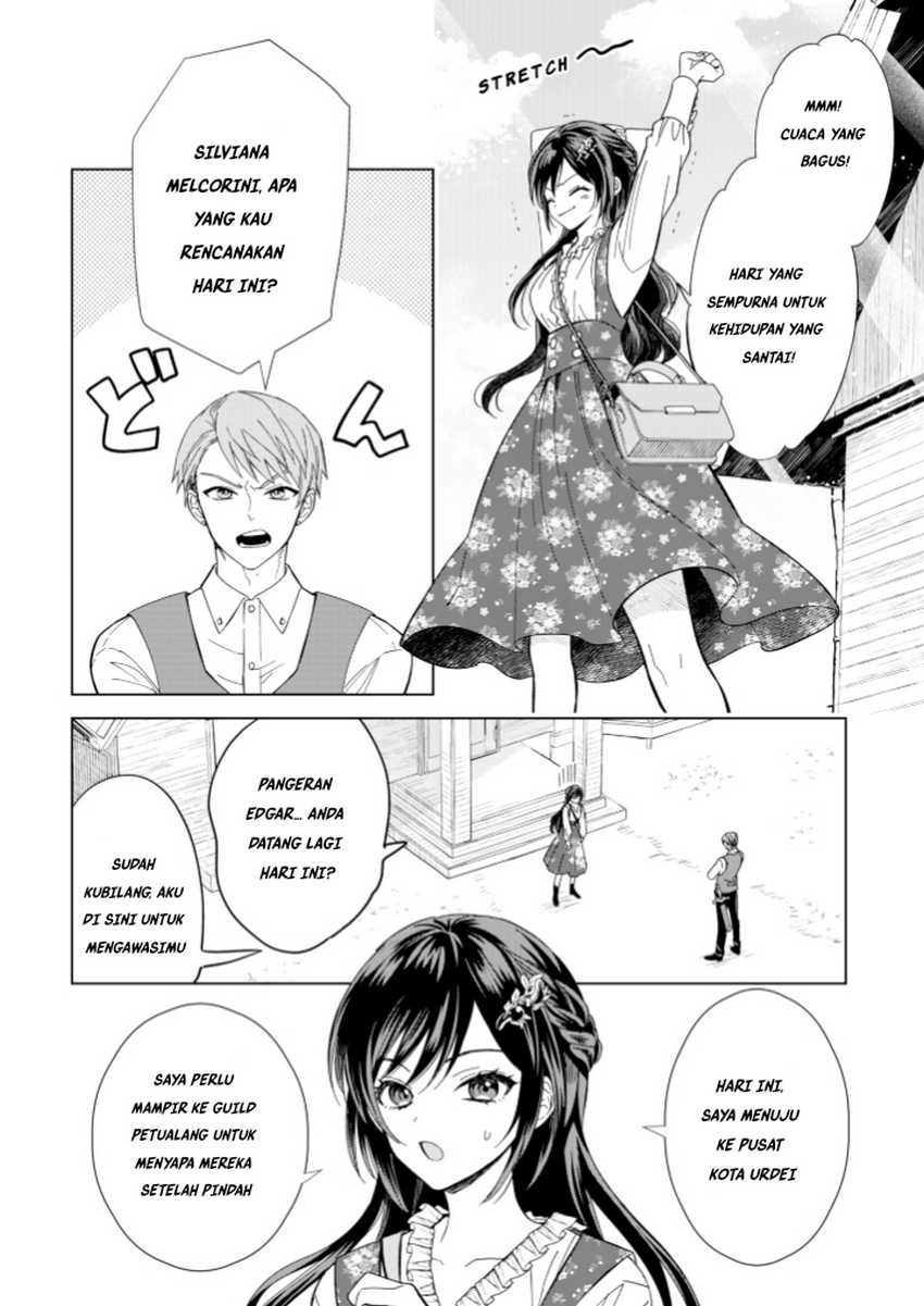 Baca Akuyaku Reijou wa Slow Life o Enjoy Shitai!: Yatto Kon’yaku Hakisareta no ni, Daini Ouji ga Meccha Stalker Shitekurun desu kedo Chapter 4 Gambar 2