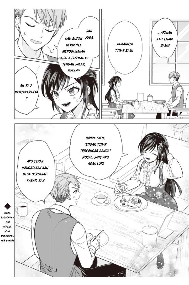 Akuyaku Reijou wa Slow Life o Enjoy Shitai!: Yatto Kon’yaku Hakisareta no ni, Daini Ouji ga Meccha Stalker Shitekurun desu kedo Chapter 5 Gambar 24