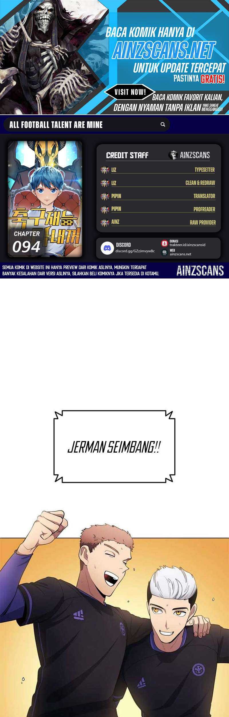 Baca Komik All Football Talents Are Mine Chapter 94 Gambar 1