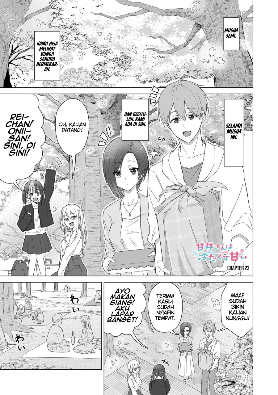 Baca  Amai-san wa Tsumetakute Amai Chapter 23 Gambar 2