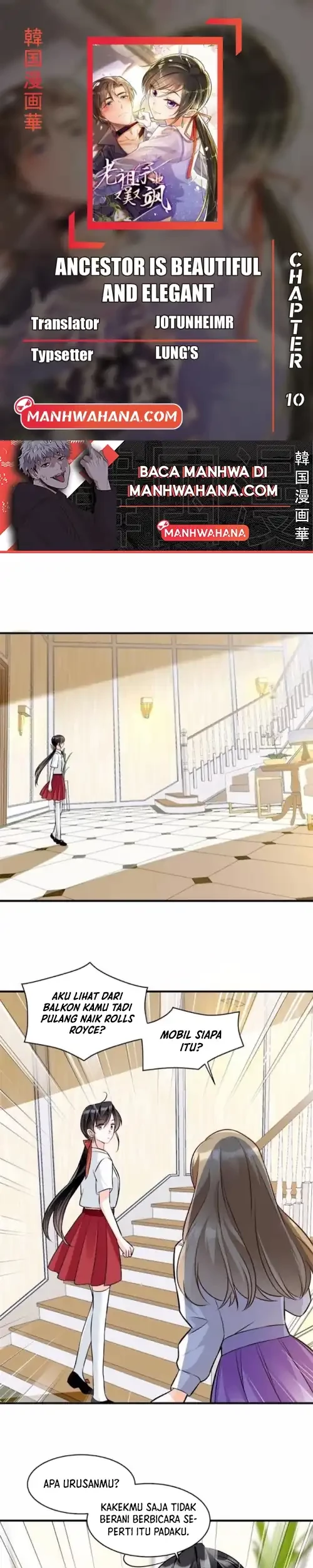 Baca Komik Ancestor is beautiful and elegant Chapter 10 Gambar 1