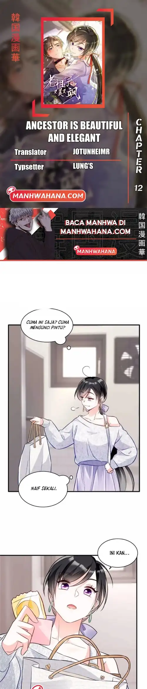 Baca Komik Ancestor is beautiful and elegant Chapter 12 Gambar 1