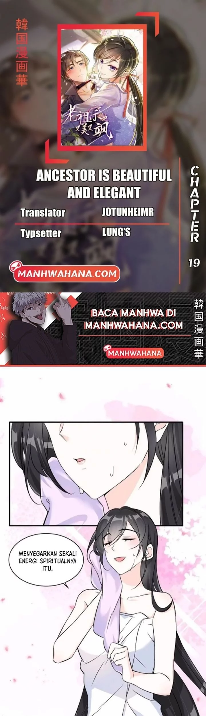 Baca Komik Ancestor is beautiful and elegant Chapter 19 Gambar 1
