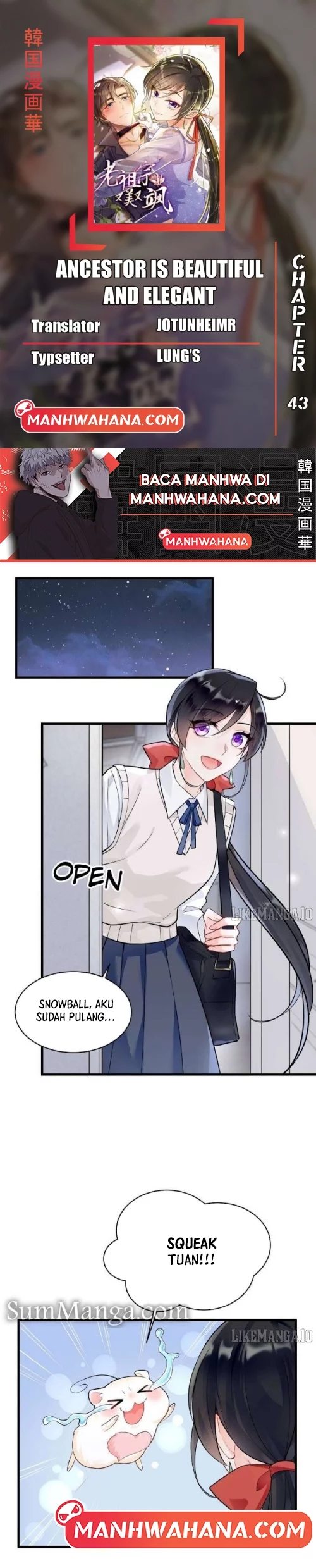 Baca Komik Ancestor is beautiful and elegant Chapter 43 Gambar 1