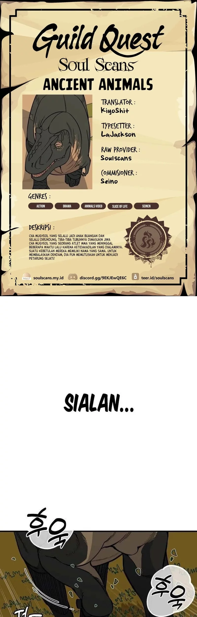 Baca Komik Ancient Animals Chapter 25 Gambar 1