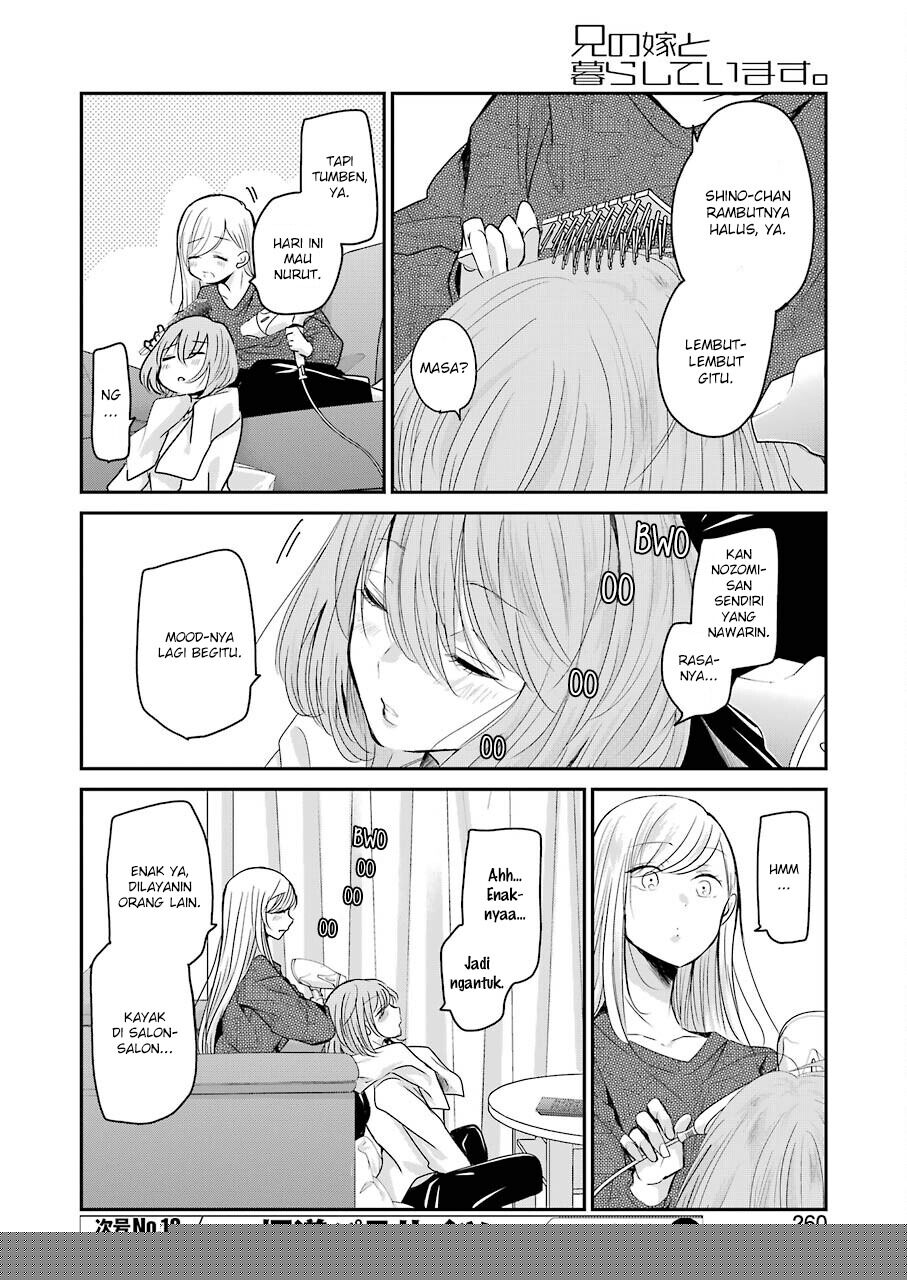 Ani no Yome to Kurashite Imasu Chapter 97 Gambar 10